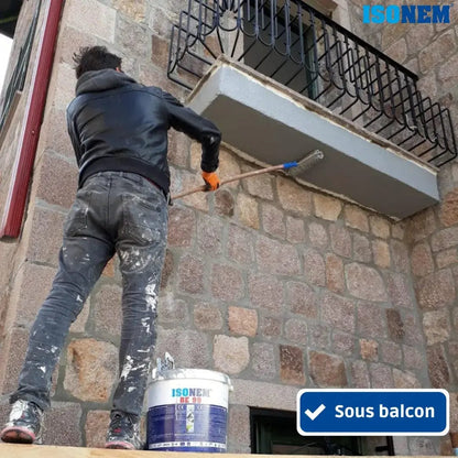 ISONEM by ALFAS Peinture ISONEM® BE 99 - Peinture Anti Fissures, Elastique & Imperméable pour façade