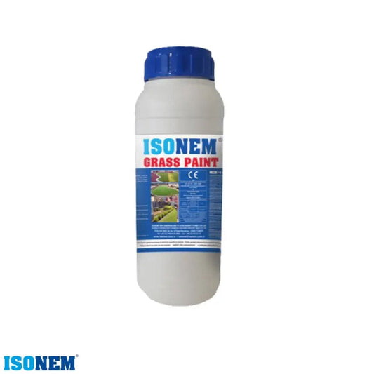 ISONEM by ALFAS Vert / 1 L ISONEM® GRASS PAINT - Peinture pour gazon - Jardin, plantes, pelouse - Peinture pour Terrains de Sport